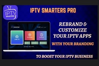 rebrand android apk iptv app player xciptv, ibo player tivimate stbemu cinema HD