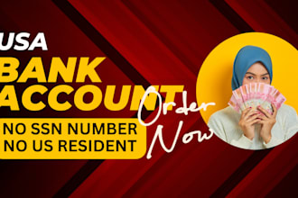 apply USA bank account for non us resident