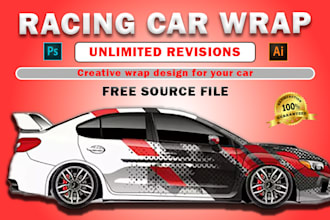 transform your car with stunning racing, sports, itasha and livery wrap designs