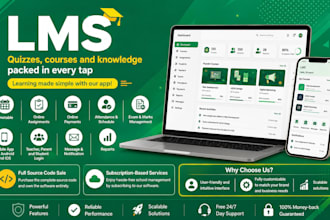 sell my online school management software and lms based elearning platform