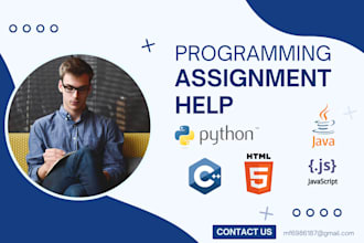 solve coding assignments in python, java, cpp, sql, and all programming