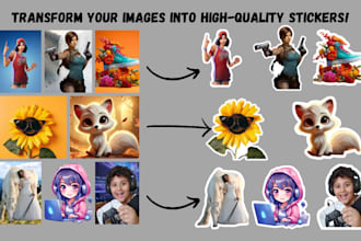 transform your images into high quality stickers