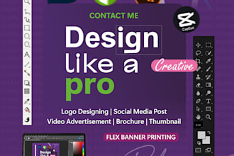 be your expert graphic designer for branding and social media