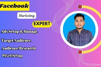 setup and manage facebook ads campaign for  sales