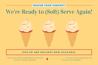 design poster, wall art, flyer, cards for business or event
