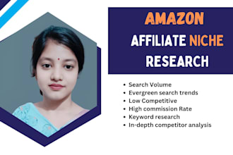 amazon affiliate niche finalize and keyword research