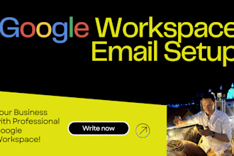professional google workspace email setup for your business