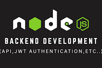 be your backend web developer in node js and nest js