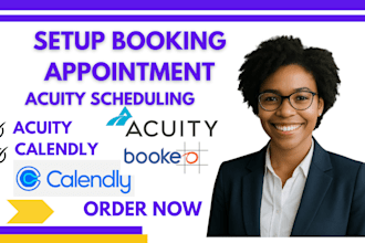 scheduling acuity, calendly, booksy, bookeo, setmore
