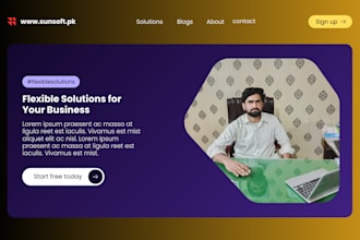 create responsive square store website and responsive square landing page site