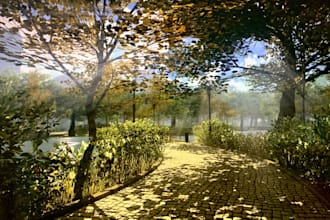 create a top notch 3d game environment for metaverse and VR