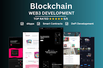 do blockchain, web3, dapps, smart contracts, defi