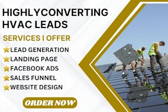 generate hvac leads solar lead construction website airduct roofers facebook ads