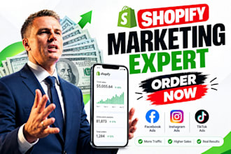 promote shopify marketing , ecommerce marketing and boost shopify sales