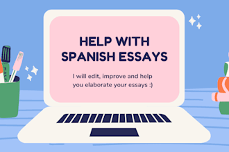 help you with your spanish essays for school
