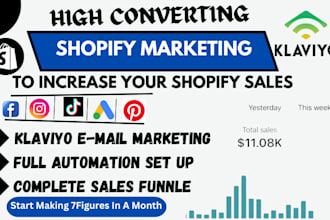 do website traffic ecommerce marketing to boost klaviyo sales promote shopify
