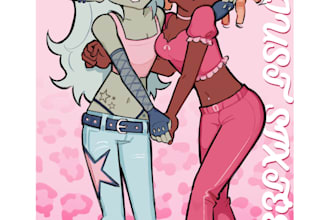 draw a finished artwork of your ocs or fanart