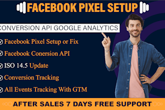 set up facebook pixel for tracking and optimization to improve ads