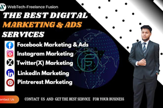 be your digital marketing  and social media expert