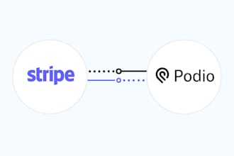 fully integrate stripe with podio to automate payments