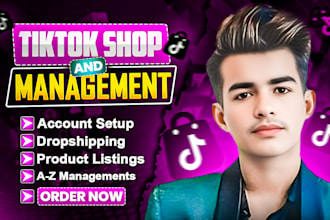 tiktok shop dropshipping expert product research, listing automation