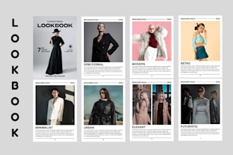 urgently design fashion cbd lookbook,product catalogue,line sheet,flyer,brochure