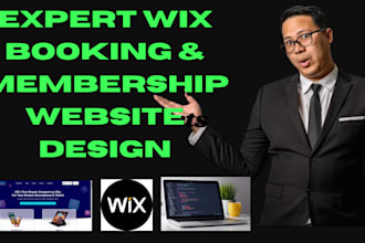 redesign wix website design wix website redesign build wix booking membership