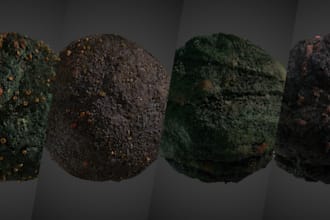create pbr materials and textures in substance designer