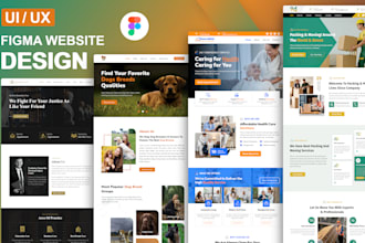 design a stunning website UI and hero sections in figma