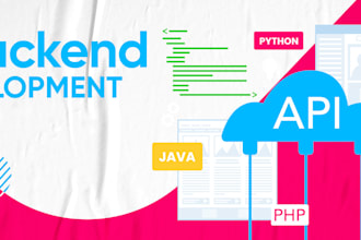develop scalable backend and microservices in nodejs expressjs and spring boot