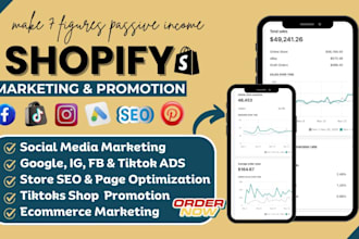 boost shopify sales, shopify store marketing, dropshipping store marketing