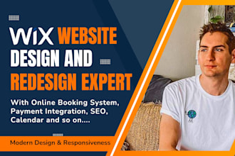 build wix website, wix booking, redesign wix, design wix, wix redesign, wix seo