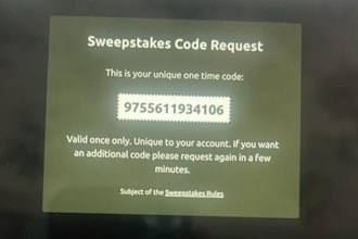 generate sweepstakes postal request codes for you