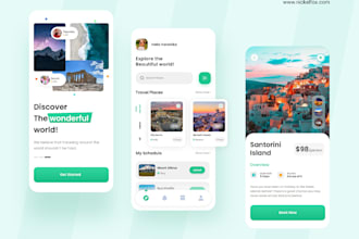 build city tour app, resort booking app, travel booking app, hotel booking app