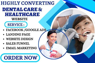 generate doctor lead dental care clinic lead healthcare lead gohighlevel website