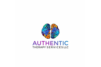 design creative colorful virtual mental health practice logo