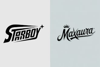amazing logo brand for hoodie sweatshirt or clothing apparel