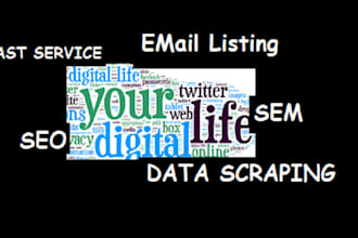 scrape data for u