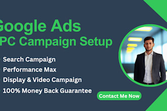 setup and manage your successful google ads PPC campaign