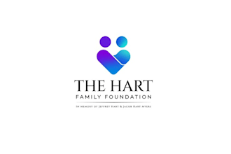 design heart warming family foundation logo