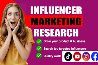 find influencers, instagram, youtube, tiktok, twitter and do outreach
