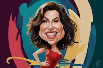 draw a digital caricature from your photo