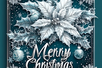 design christmas card, greeting card, and invitation cards
