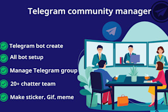 be your crypto community manager or moderator