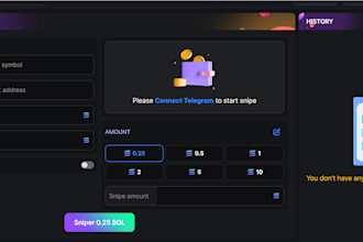 meme coin bot, pump fun bot, moonshot, telegram trading bot, base, tron, solana