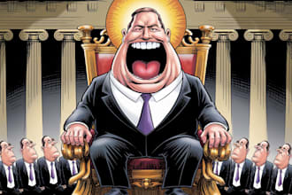 illustrate your editorial or political cartoon idea