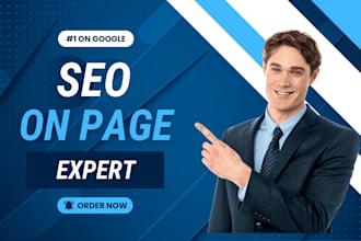 do on page seo and schema markup for your website