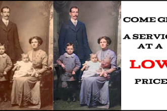 enhance, restore and upscale low quality images and photos
