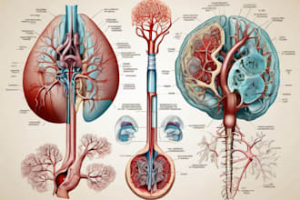 do medical, scientific and biology illustrations for you