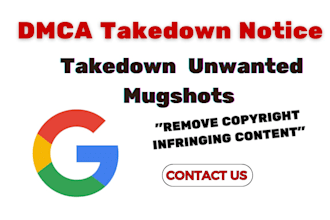 permanently remove mugshots negative links articles cases news on google